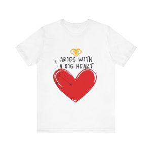 Aries with a Big Heart Tee