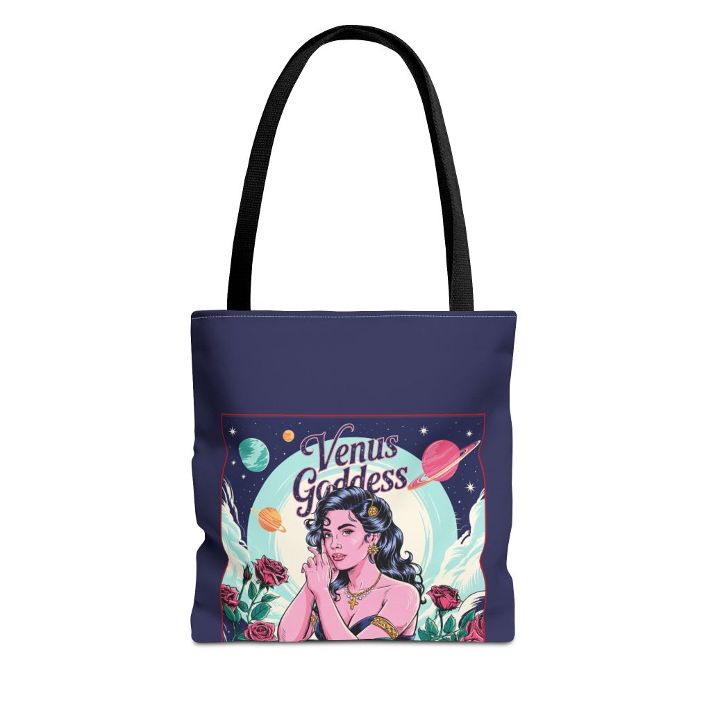 Venus is My Homegirl astrology art tote balancing Aries Sun partnerships during Libra Full Moon weekly horoscope March 29-April 5