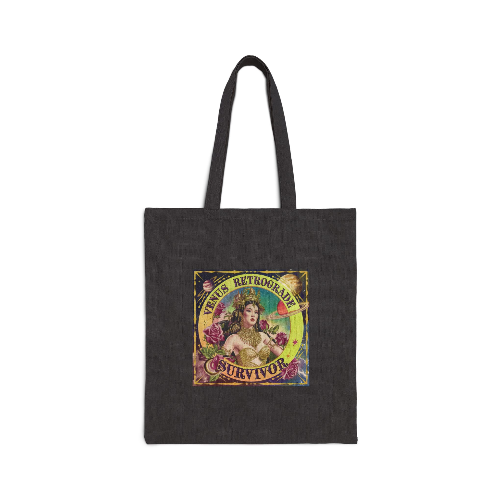 Venus Retrograde-ish Survivor Tote Because sometimes we survive... and sometimes we just vibe. 2 Venus Retrograde-ish Survivor Tote Because sometimes we survive... and sometimes we just vibe. - Image 2
