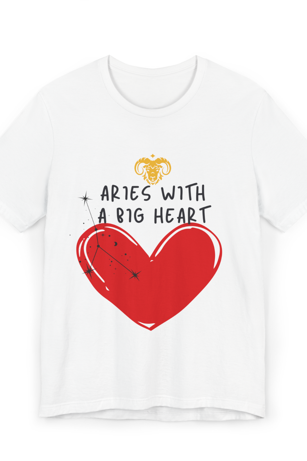 Aries With A Big Heart Tee