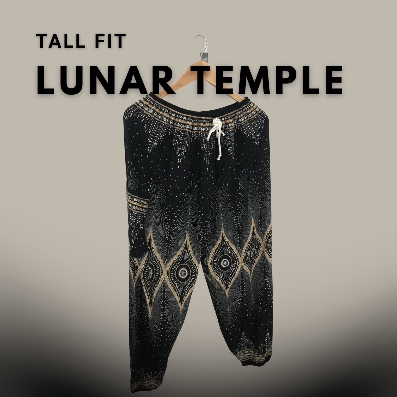 Tall Fit Lunar Temple Pants from Tall Girl Harem collection for Artemis II astrology and NASA Artemis moon mission in weekly horoscope April 12-18 2026, New Moon Aries 2026 lunar magic