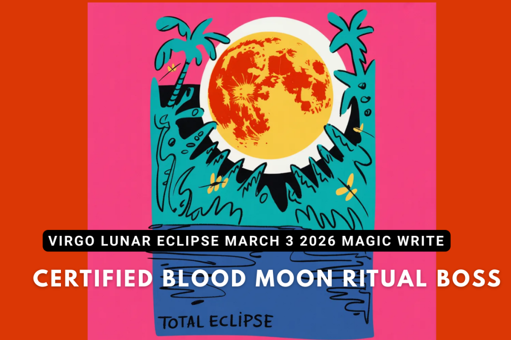 GigiLeeTV featured images collage lunar eclipse March 3 2026 Virgo blood moon horoscope candles pants rituals